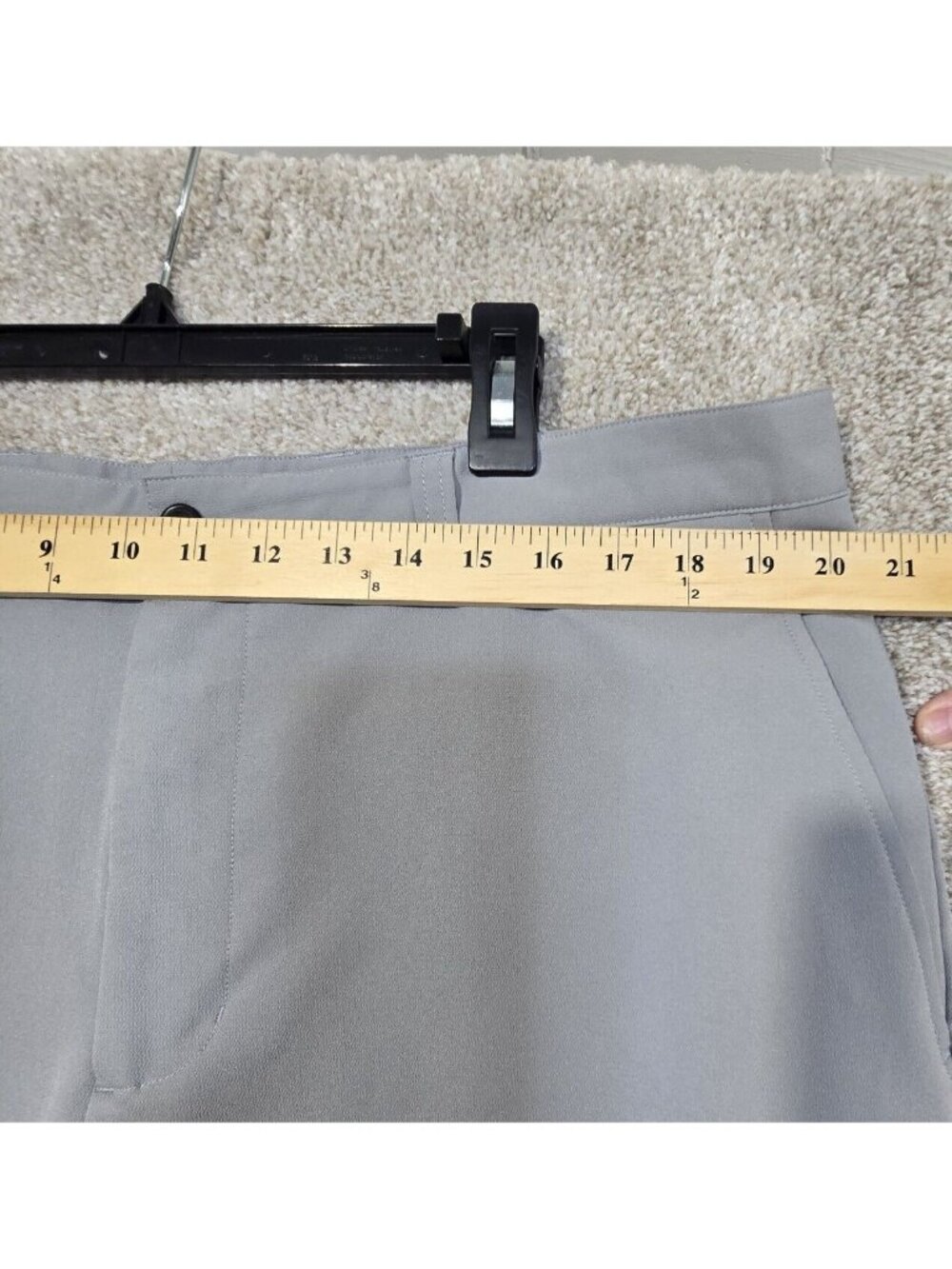 Golf Pants Cutter & Buck CB DryTec Gray Lightweight Pockets Comfort Men's 38x32 - Picture 8 of 11